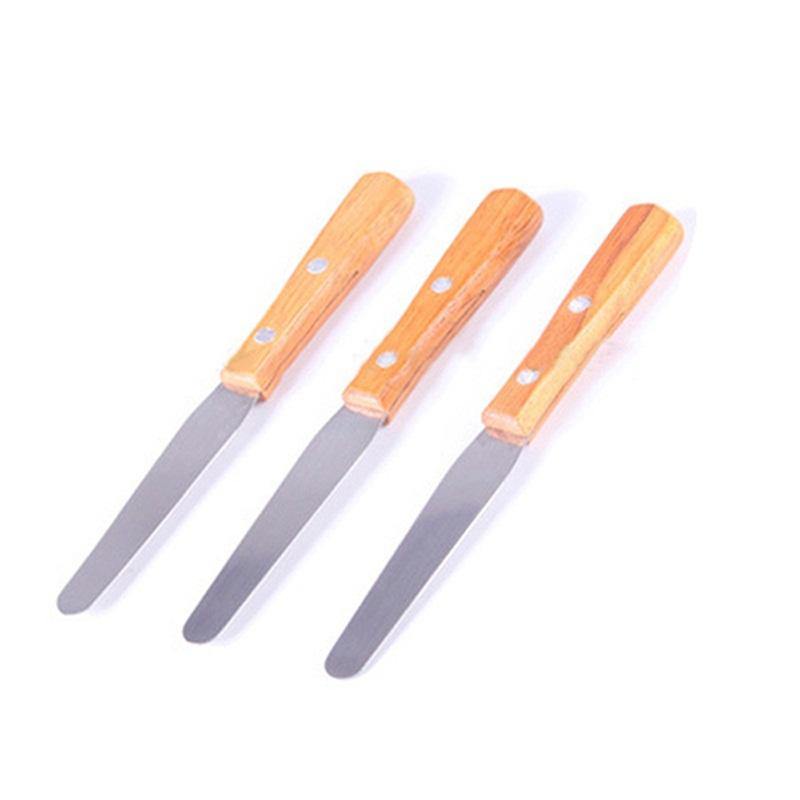 Waxing Stick Spatulas Stainless Steel Wax Holder for Hair Removal Applicator Home Use Epilator - MRSLM