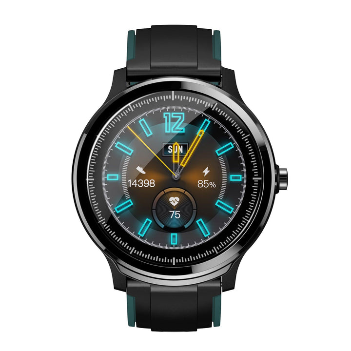 [SPO2 Monitor]Kospet Probe IP68 Full Touch Screen Wristband Customized Watch Face Heart Rate Monitor Long Standby Smart Watch (Green+Gray) - MRSLM