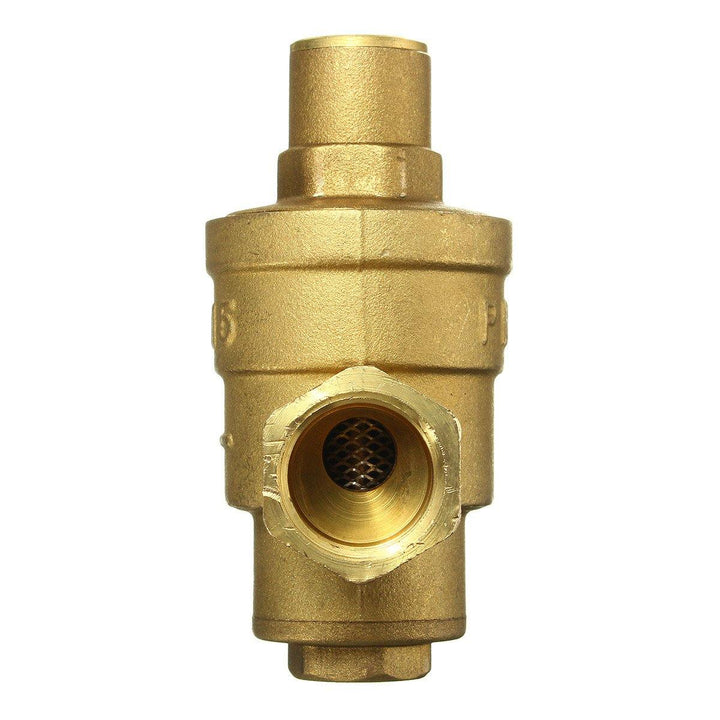 Adjustable DN15 Bspp Brass Water Pressure Reducing Valve with Gauge Flow - MRSLM