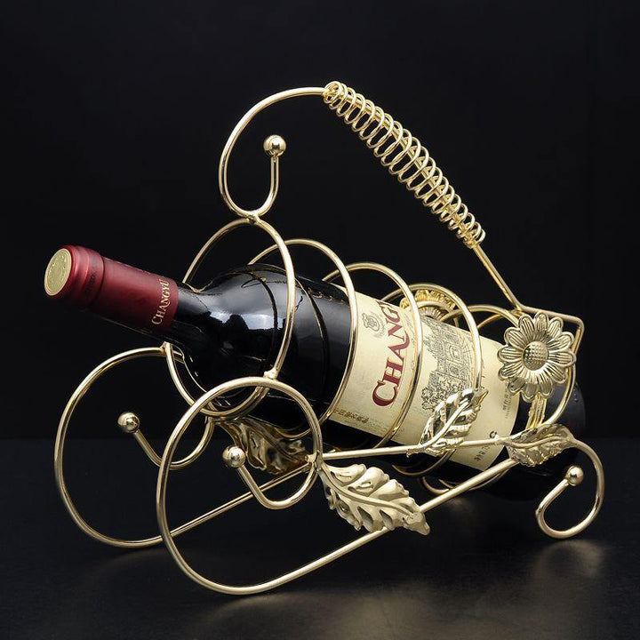Retro Wine Champange Bottle Rack Holder Wine Accessaries Home Decoration - MRSLM