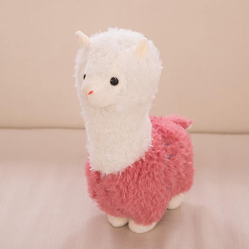 Cartoon Alpaca Plush Doll Toy Fabric Sheep Soft Stuffed Animal Plush Llama Yamma Child Baby Gift - MRSLM