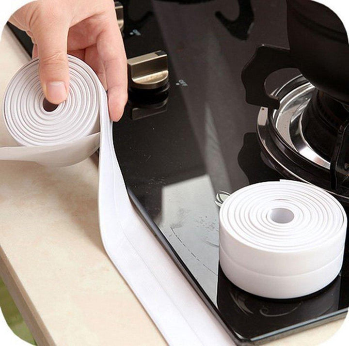Honana Kitchen Bathroom Wall Seal Ring Tape Waterproof Tape Mold Proof Adhesive Tape - MRSLM