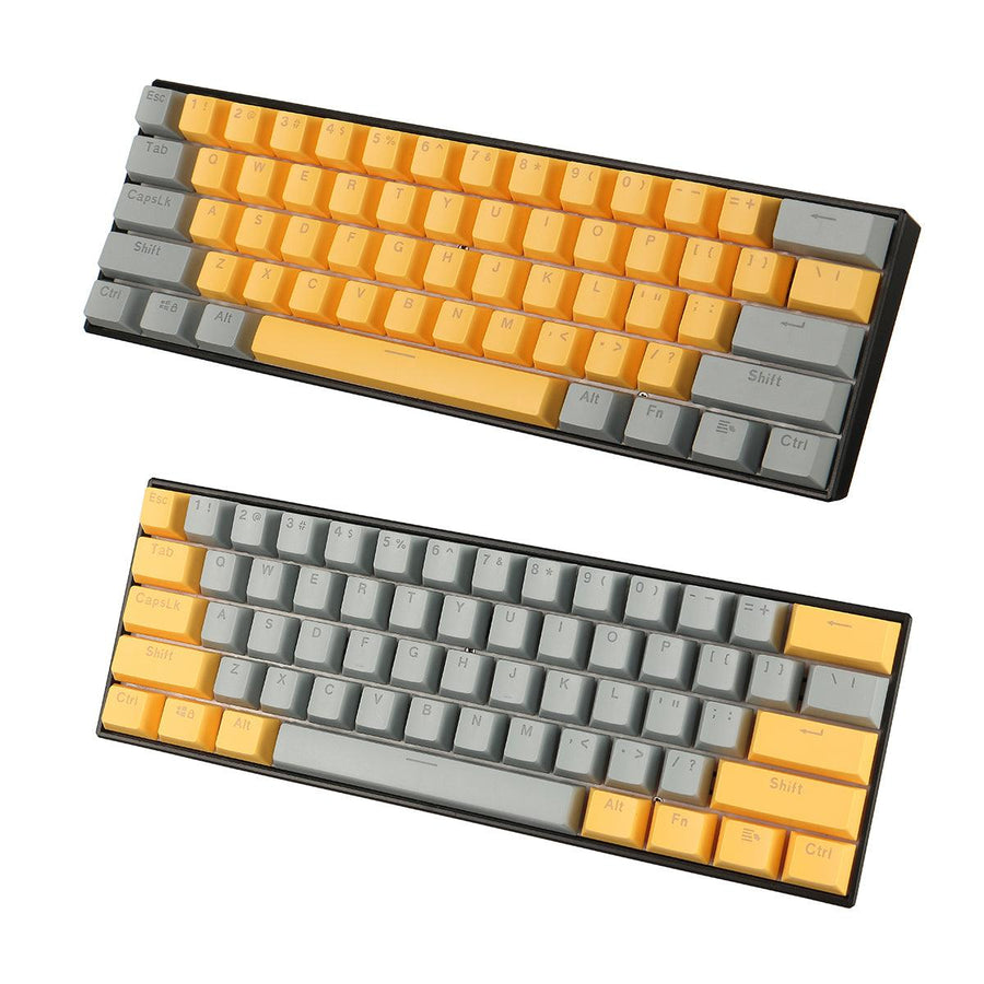 111 Keys Orange&Grey Keycap Set OEM Profile ABS Keycaps for Mechanical Keyboard - MRSLM