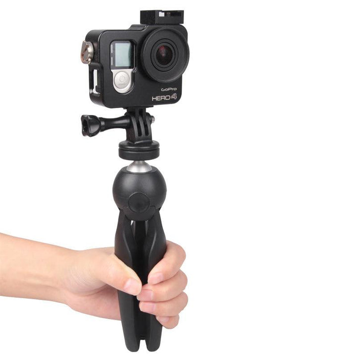 K3 Mini Tripod for Smartphone&Phone Holder Stand Mount for iPhone X 7 Canon Nikon Gopro Portable Selfie Camera Monopod Accessory Projector Tripod - MRSLM