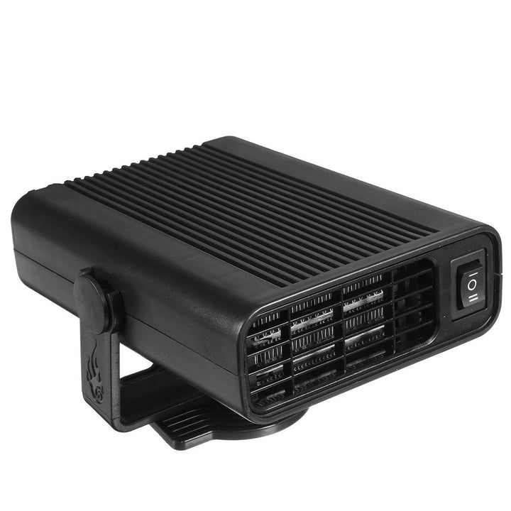 12V/24V 400W Car Portable Electric Heater 2 Modes Wind Heating Cooling Fan Defroster Demister Low Noise - MRSLM