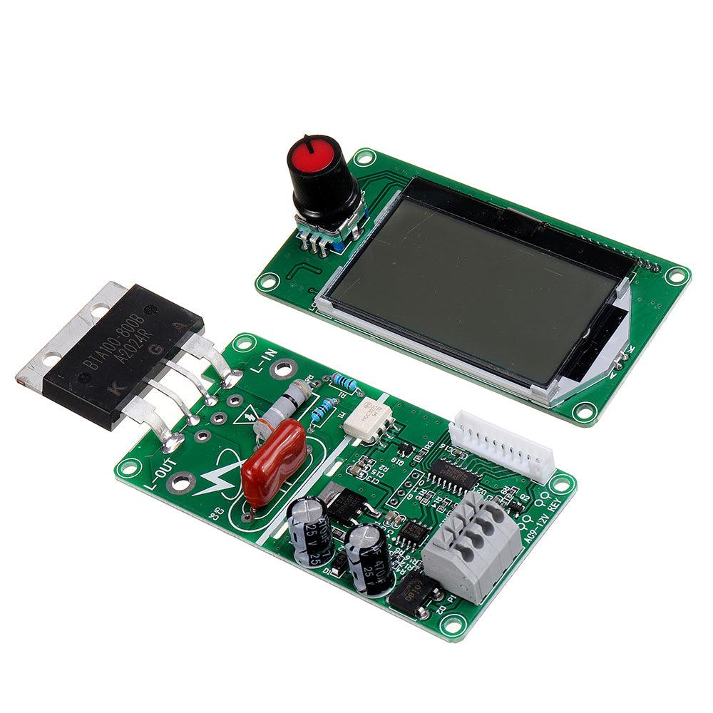 40A / 100A 12864 LCD Display Digital Double Pulse Encoder Spot Welder Welding Machine Transformer Controller Board Time Control - MRSLM