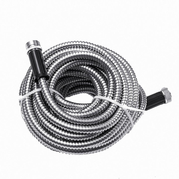 Water Hose Pipe Expandable Flexible Garden Washing Spray Nozzle Connector - MRSLM