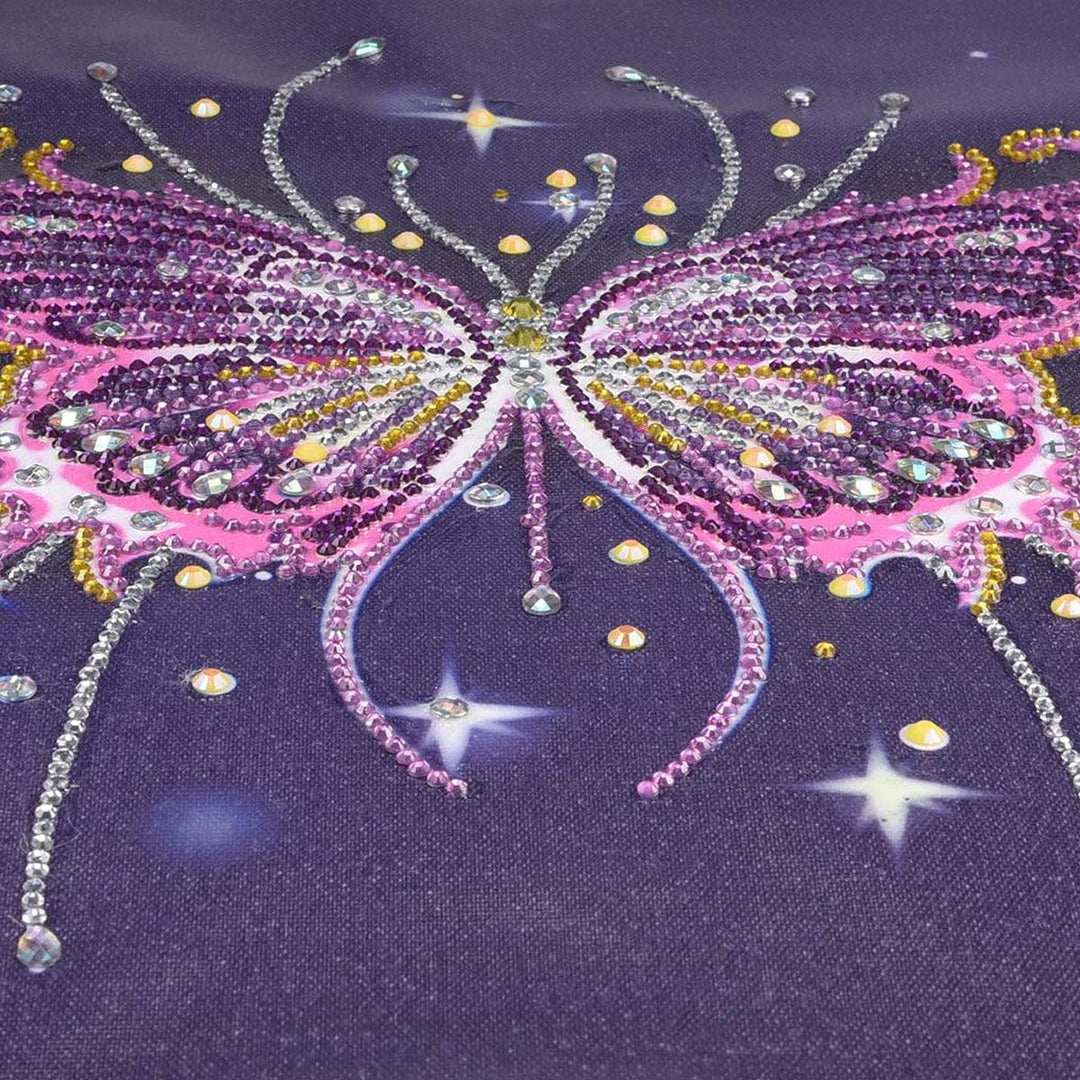 DIY 5D Diamond Painting Kit 5D Butterfly Handmade Craft Cross Stitch Embroidery Home Office Wall Decorations - MRSLM