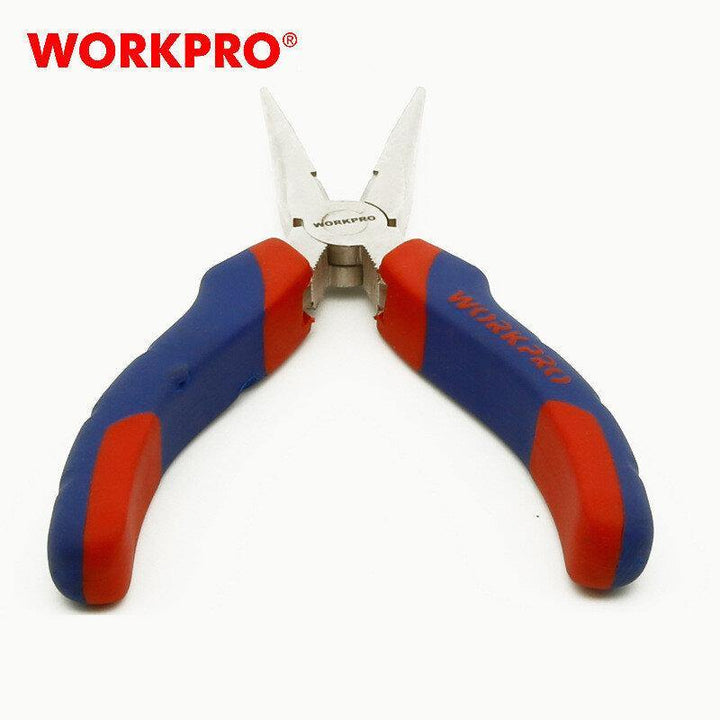 Workpro Two-color Handle Needle Nose Pliers Wire Cutters 6/8 Inches Household Multi-function Pliers - MRSLM