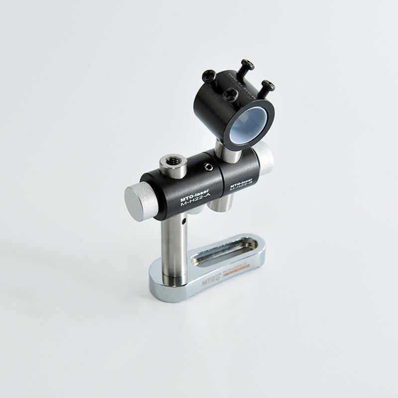 MTOLASER 13.5mm-23.5mm Triaxial 360° Adjustable Laser Pointer Module Holder Mount Clamp Three Axis Bracket - MRSLM