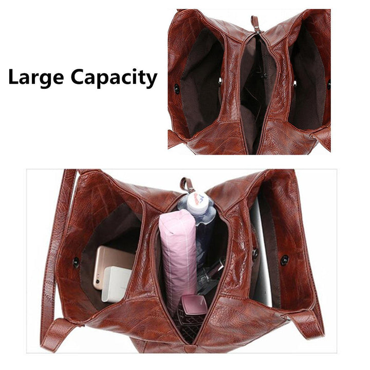 Women Bag Designer Shoulder Bag Large Capacity Ladies Handbag - MRSLM