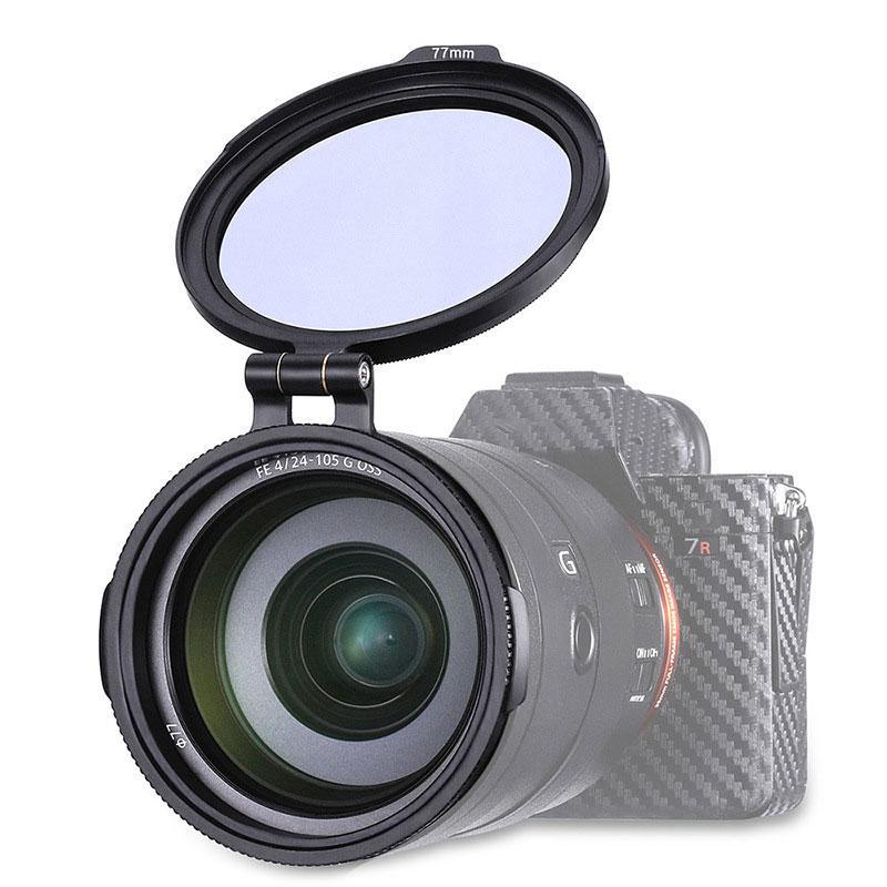 UURig RFS ND 49mm 58mm 67mm 72mm 77mm 82mm Quick Release Switch Bracket Lens Filter for DSLR Camera - MRSLM
