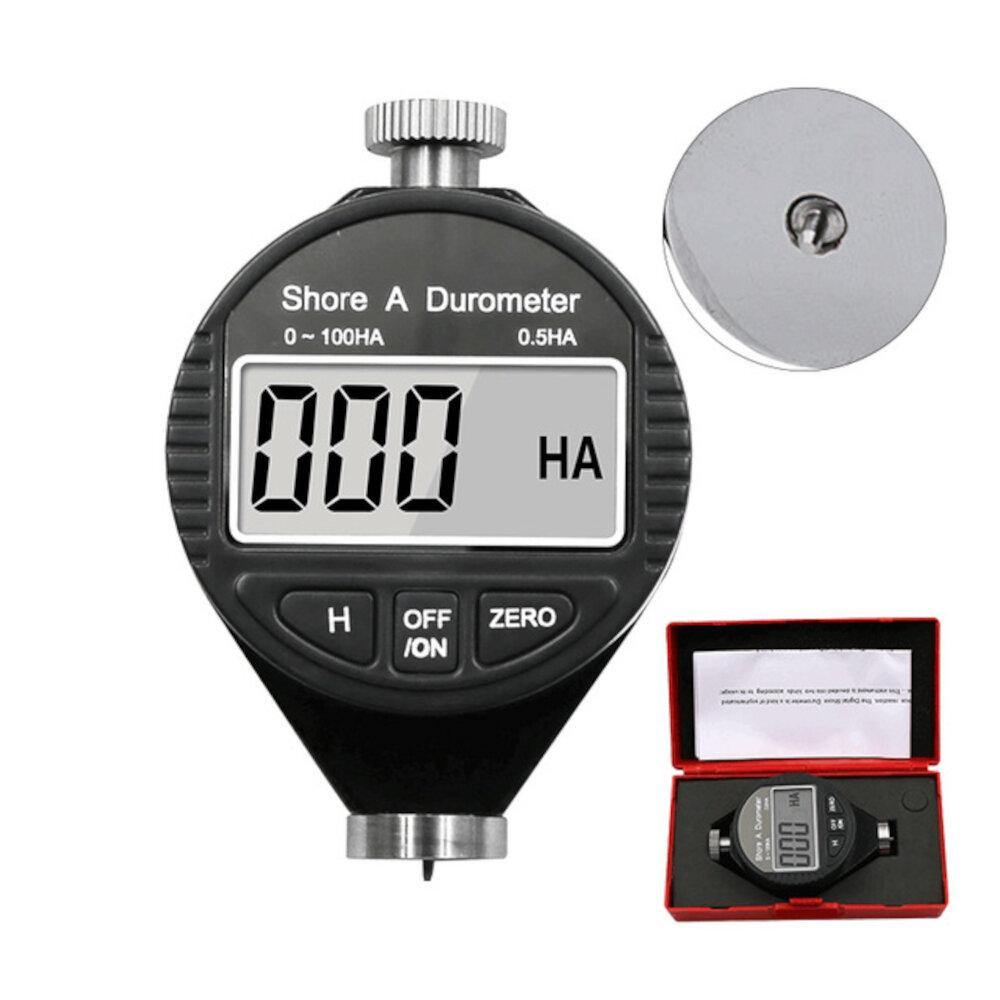 0-100 HA HD HC Digital Shore Durometer Sclerometer Rubber Hardness Tester Meter Paragraph Tire Plastic Rubber Test Tool - MRSLM