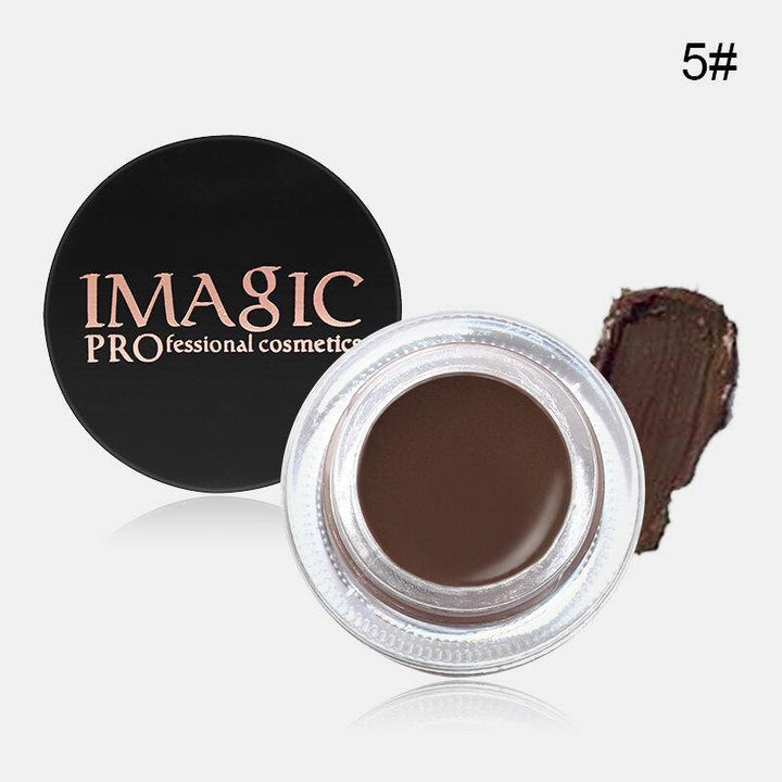 IMAGIC 6 Color Eyebrow Tint Makeup Waterproof Eyebrow Pomade Gel Enhancer Cosmetic Eye Makeup Eye Brow Cream - MRSLM
