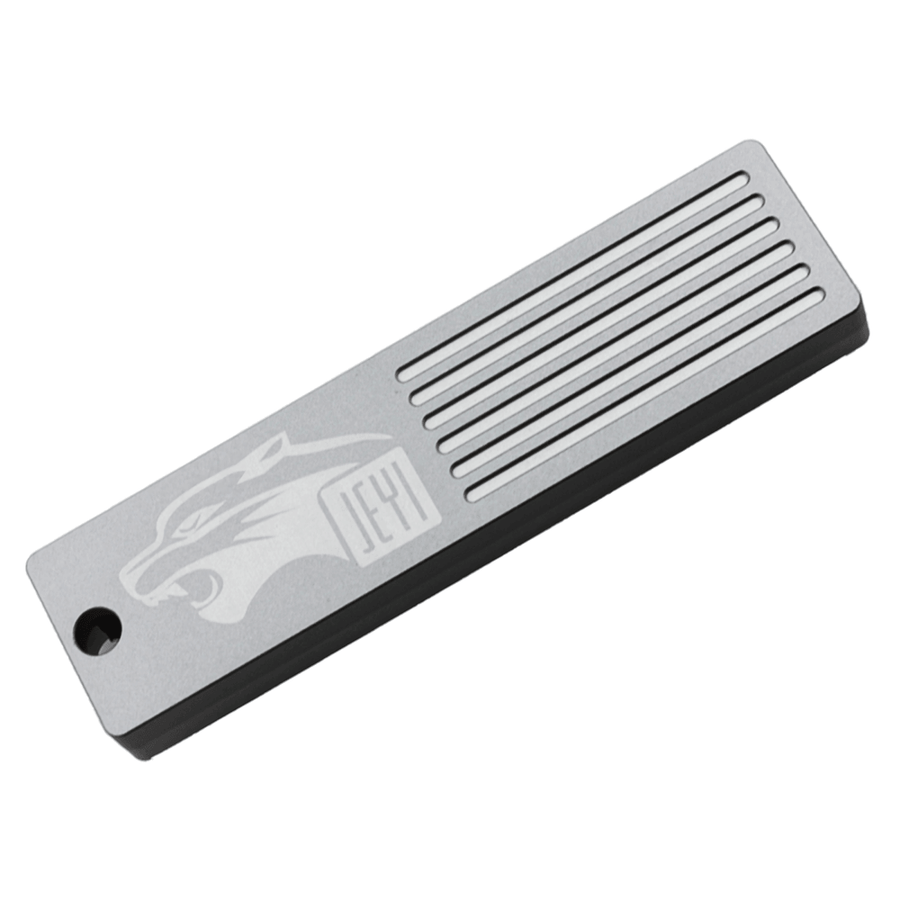 JEYI NVME M2 SSD Radiator Hard Disk Box Heat Sink LED NGFF SATA M2 Shield Plate Aluminum Cooling Snowpard-m2 - MRSLM