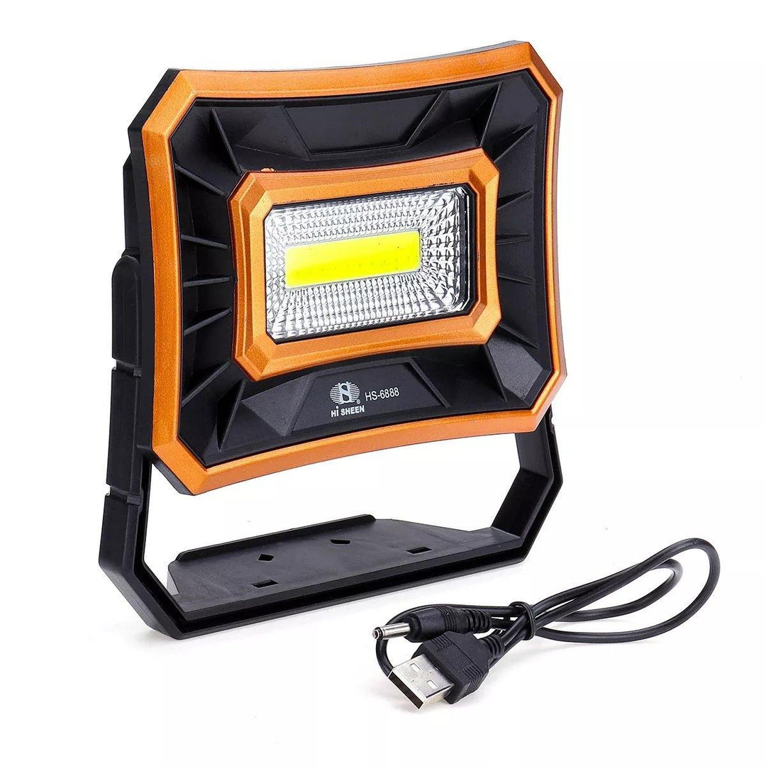 Xmund XD-68 50W Solar LED COB USB Work Light IP65 Waterproof Floodlight Spotlight Outdoor Camping Emergency Lantern - MRSLM