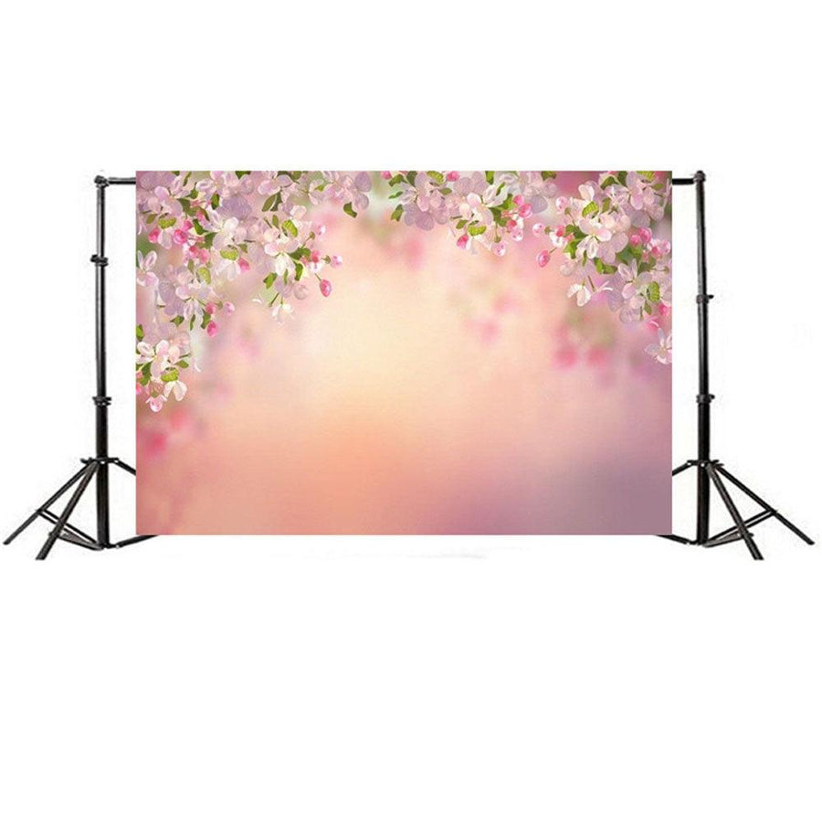 7x5FT Peach Flower Board Photography Backdrop Studio Prop Background - MRSLM