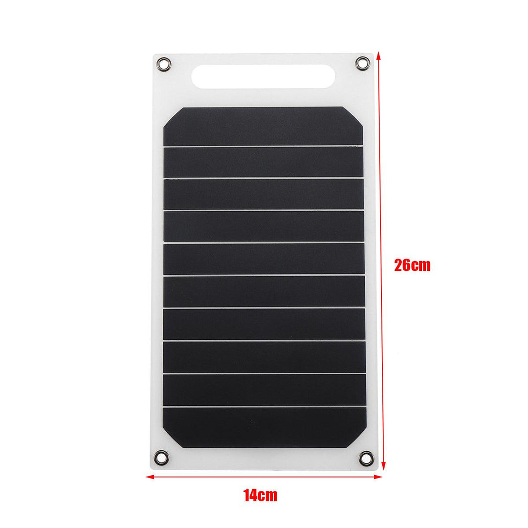 Excellway® 5V 10W Portable Solar Panel Slim & Light USB Charger Charging Power Bank Pad - MRSLM