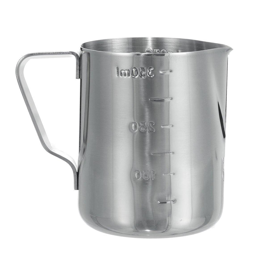 Milk Frothing Jug Stainless Steel Frother Pot Coffee Latte Container Pitcher - MRSLM