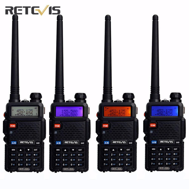 Retevis RT-5R Walkie Talkie 5W Dual Band VHF/UHF Ham Two Way Radio CTCSS/DCS Portable Amateur Radio Transceiver RU - MRSLM