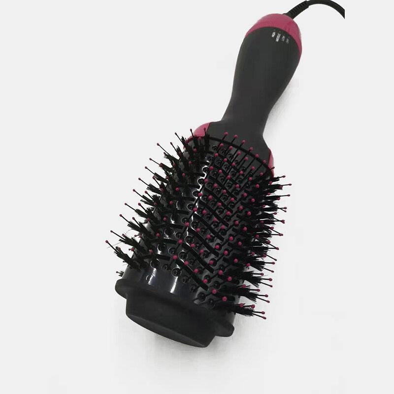 4 in 1 Air Hair Dryer Brush One Step Hair Blow Dryer Comb Volumizer Hair Fluffy Curler Straightener - MRSLM