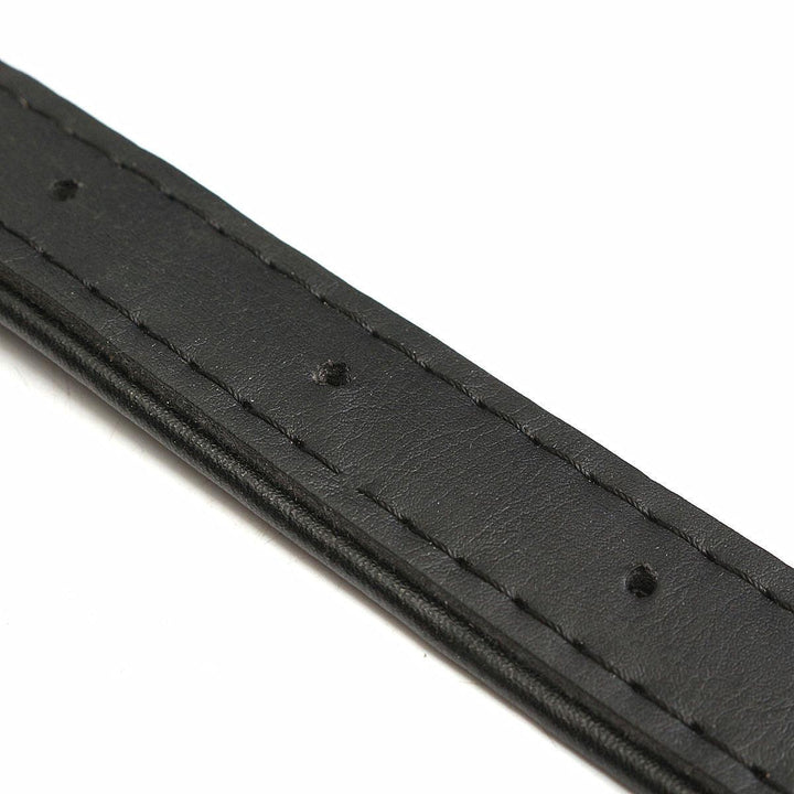4pcs Black Thickness Guitar Accordion Strap PU Leather Shoulder Straps Belt Adjustable 2 Short 2 Long Musical Instrument Accessories - MRSLM