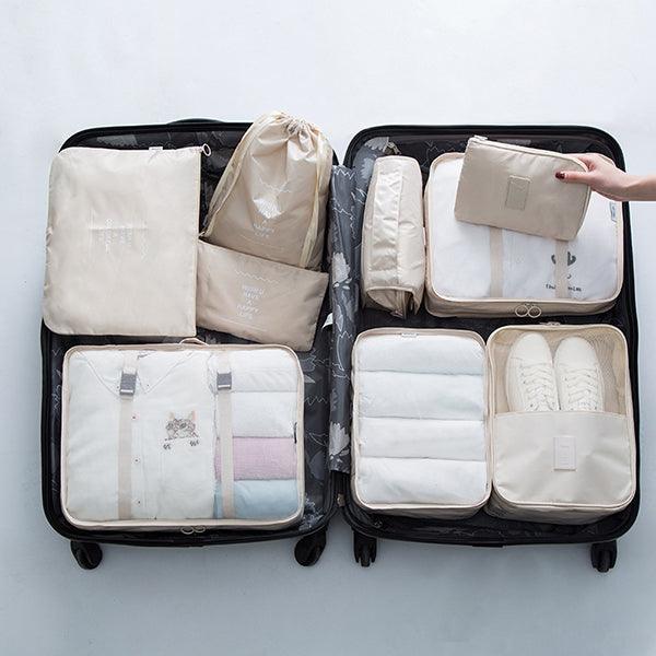5/7/9 Pieces Waterproof Travel Organizer Waterproof Multi-function Travel Bag - MRSLM