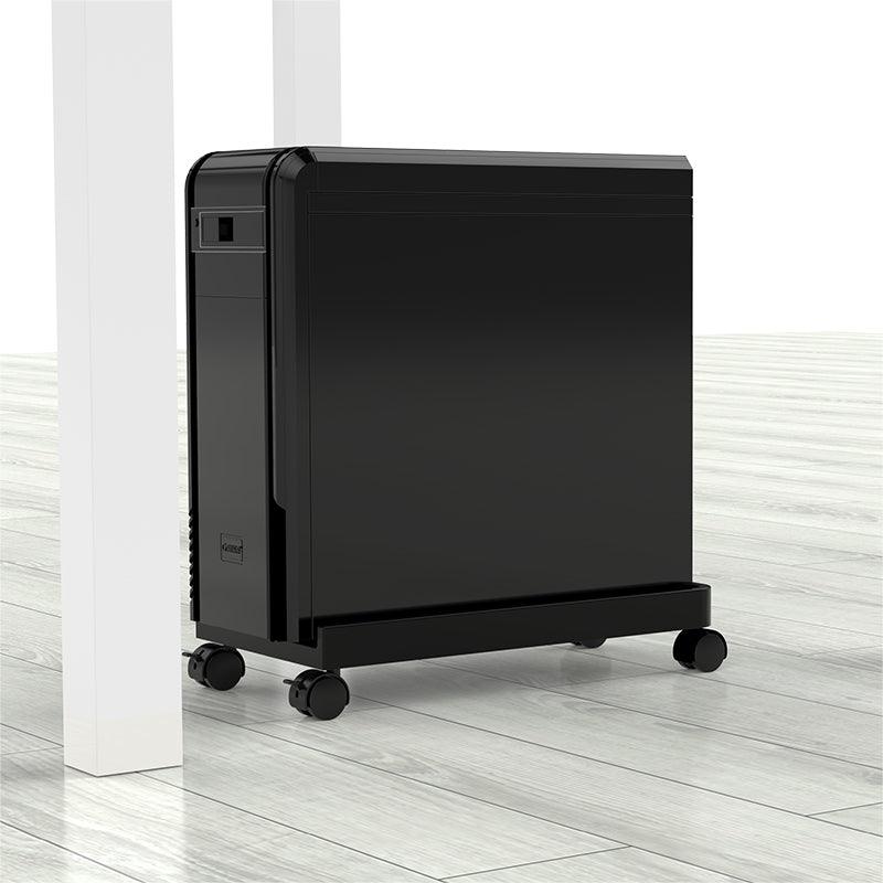 ORICO CPB2 Computer Host Bracket Carbon Fiber Surface Computer Case Rack Stand Shelf with Caster Wheels - MRSLM