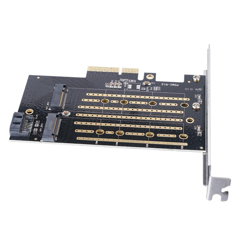 Orico PDM2 M.2 NVME to PCI-E 3.0 Gen3 X4 Expansion Card for PCI-E NVME SATA Protocol M.2 SSD - MRSLM