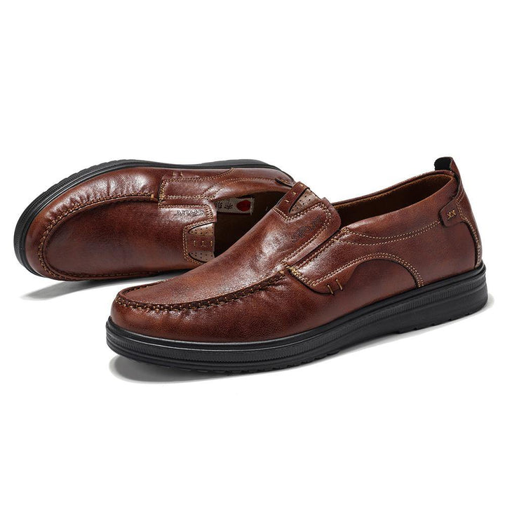 Menico Large Size Men Comfy Casual Microfiber Leather Oxfords Shoes - MRSLM