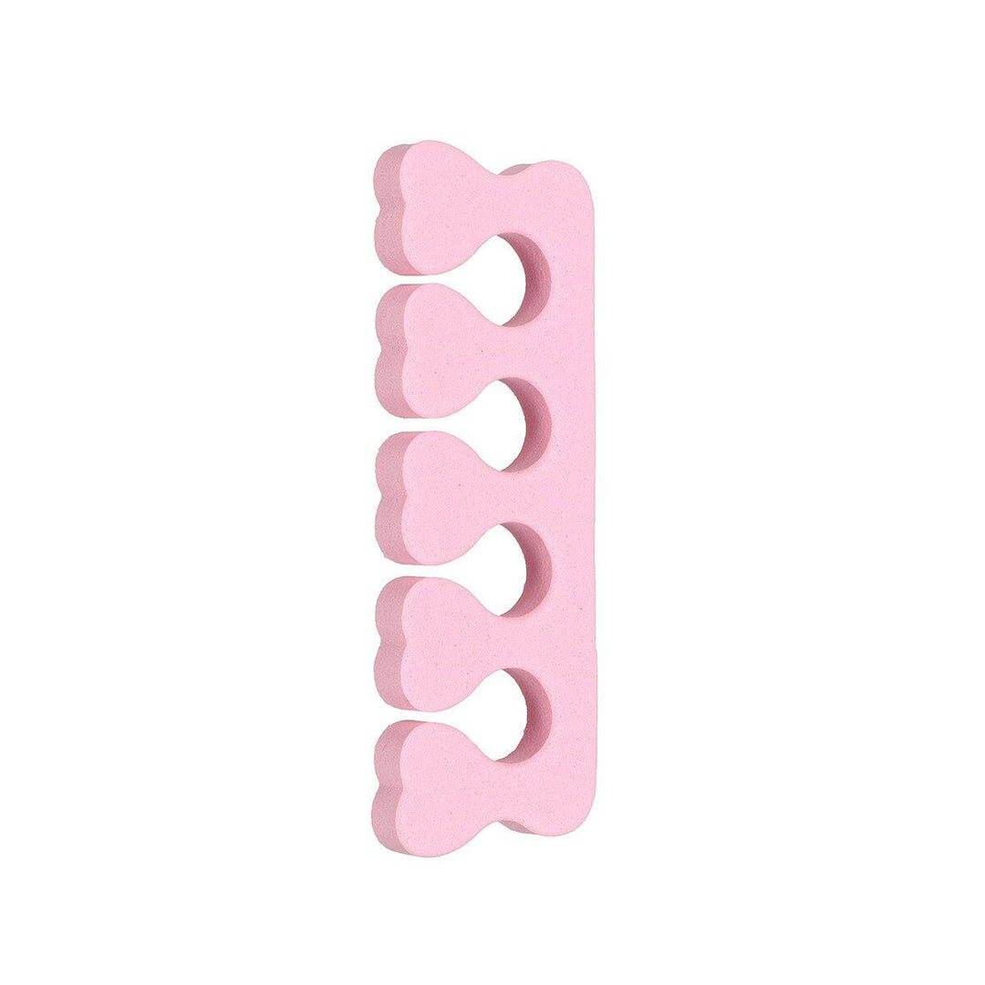 5pcs Pink Portable Nail Tools Professional File Suitable For Professional Salon Use Or Home Use - MRSLM
