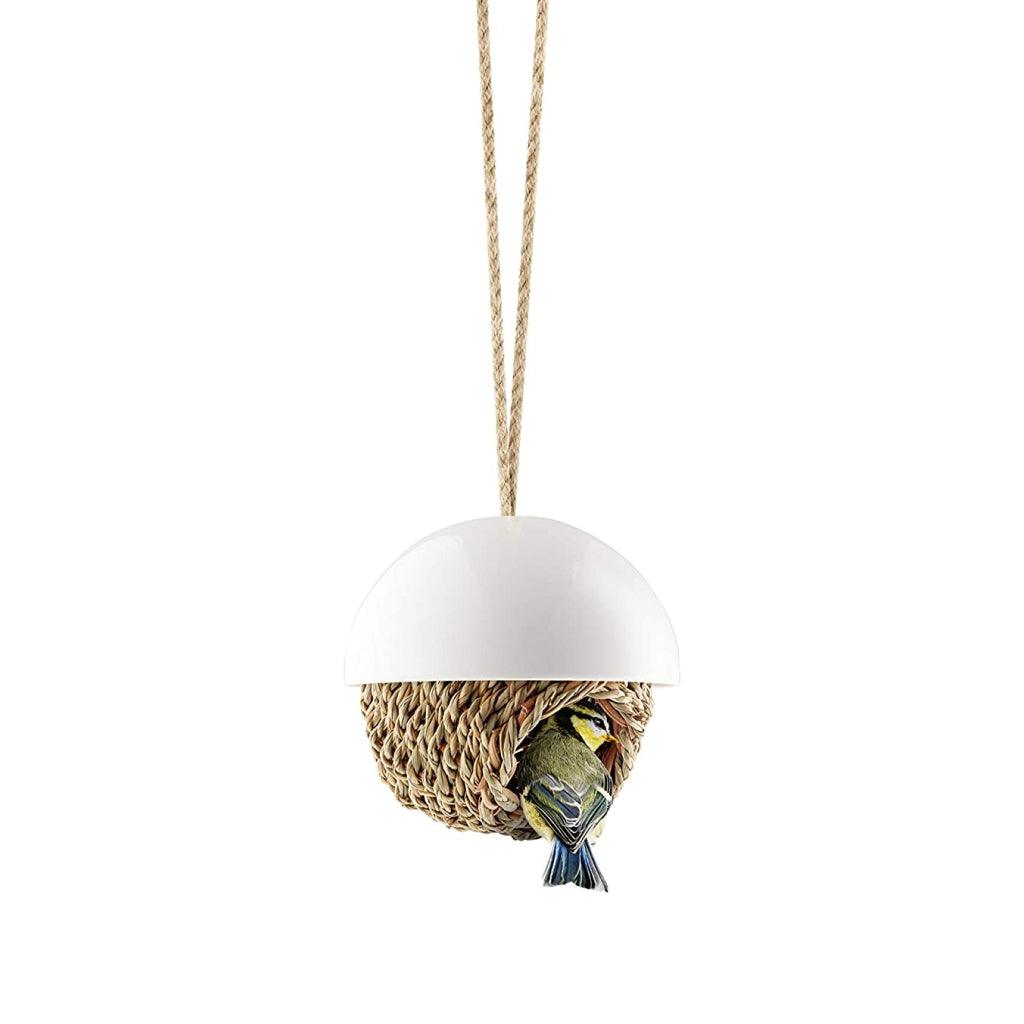 Hanging Woven Porcelain Bird Shelter - MRSLM