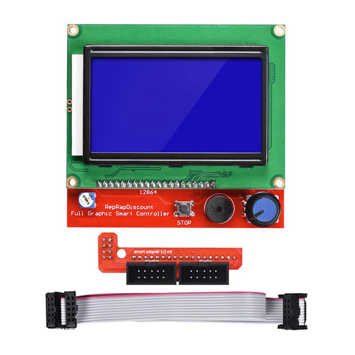 Rampas 1.4 Controller + Mega2560 R3 + 12864 Display with Limit Switch & A4988 Stepper Motor Driver DIY Kit for CNC 3D Printer - MRSLM