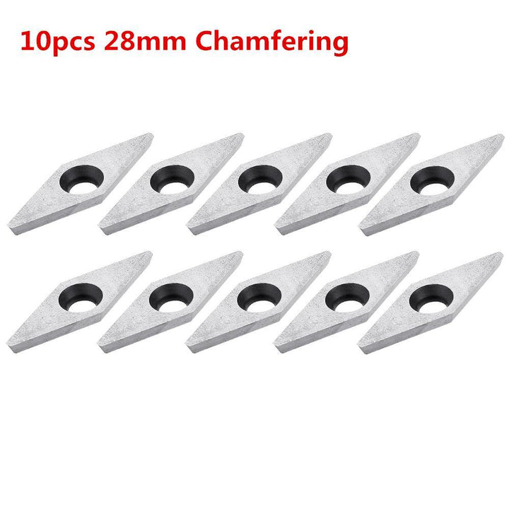 10pcs Wood Carbide Insert Cutters For Wood Turning Tool Woodworking Lathe Tool - MRSLM