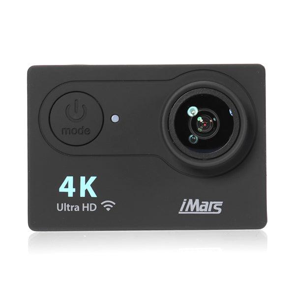 H9+ Auto Record Car DVR 170 Degree Lens 2 Inch 4K Action Camera With Remote Control (Black) - MRSLM