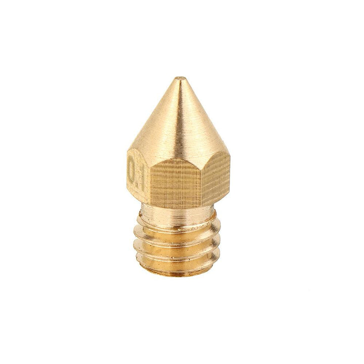 5PCS 1.75mm/0.1mm Copper Thread Extruder Nozzle For 3D Printer - MRSLM
