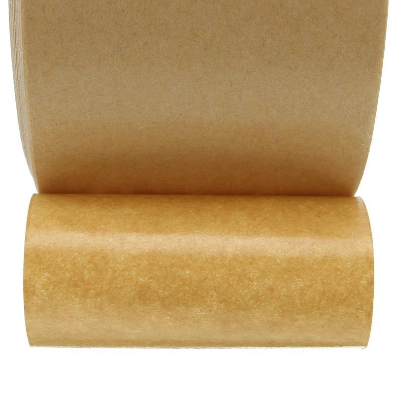 Kraft Paper Tape Strong Self Adhesive Packaging Shipping Seal Ring Tape 2 Sizes - MRSLM