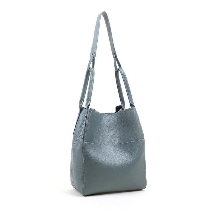 The New First Layer Cowhide Fashion One-shoulder Messenger Bag - MRSLM