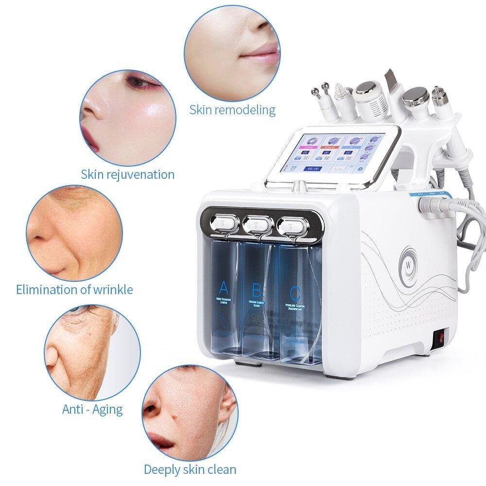 Ultra-micro Oxyhydrogen Small Bubbles Facial Cleansing Oxygen Injection Hydrating Skin Comprehensive Management Beauty Salon Equipment - MRSLM