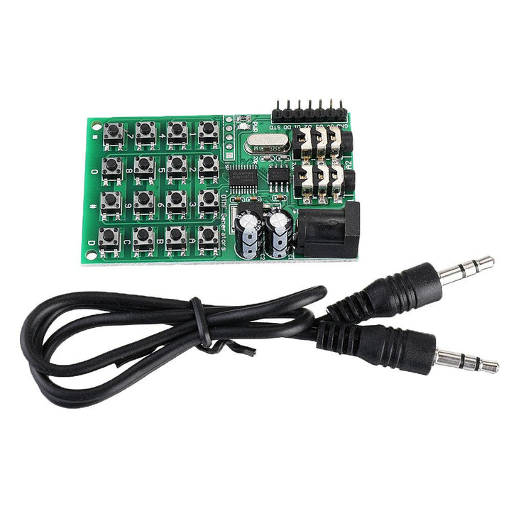 AE11A04 DTMF Audio Signal Generator Module Voice Dual Encoder Transmitter Board for MCU Keyboard 5 - 24VDC - MRSLM