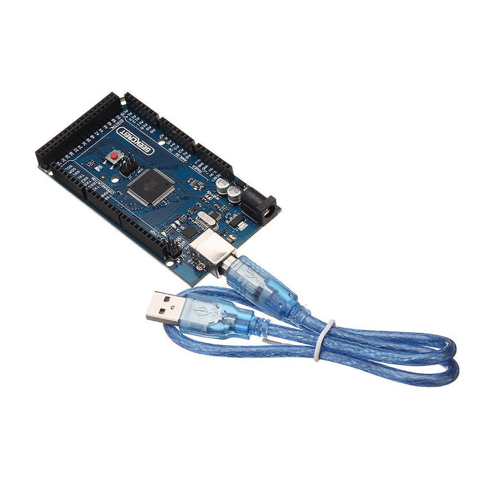MEGA 2560 R3 ATmega2560 Development Board with Cable and ABS Case Geekcreit for Arduino - products that work with official Arduino boards - MRSLM