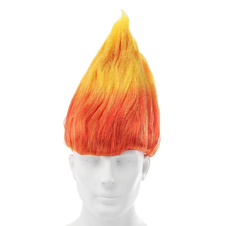 Elf Flames Shaped Hair Wig Halloween Colorful Party Cosplay Masquerade Dressing Wigs - MRSLM