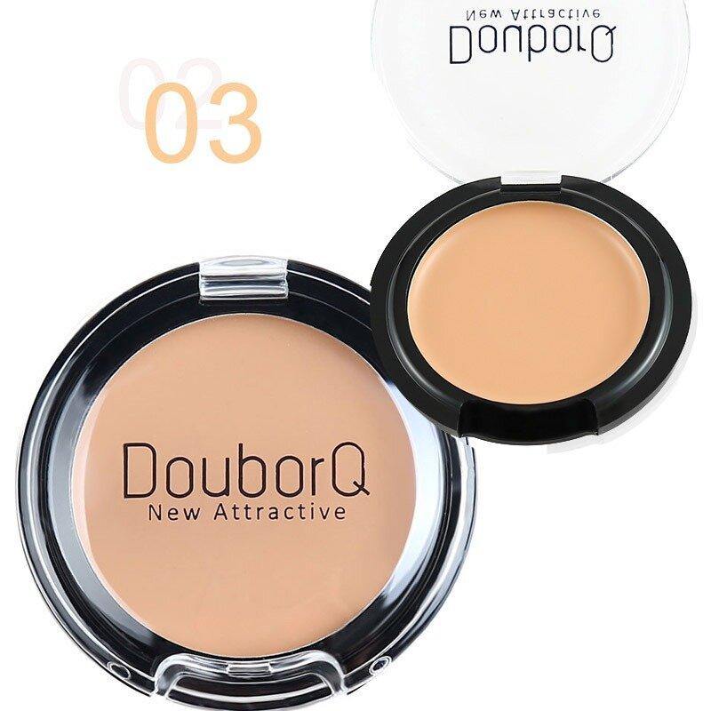 DouborQ brand Concealer 3 Colors Fashion Natural Concealer Fade Wrinkles Dark Eye Circles Natural Long-lasting Face Makeup TSLM1 - MRSLM