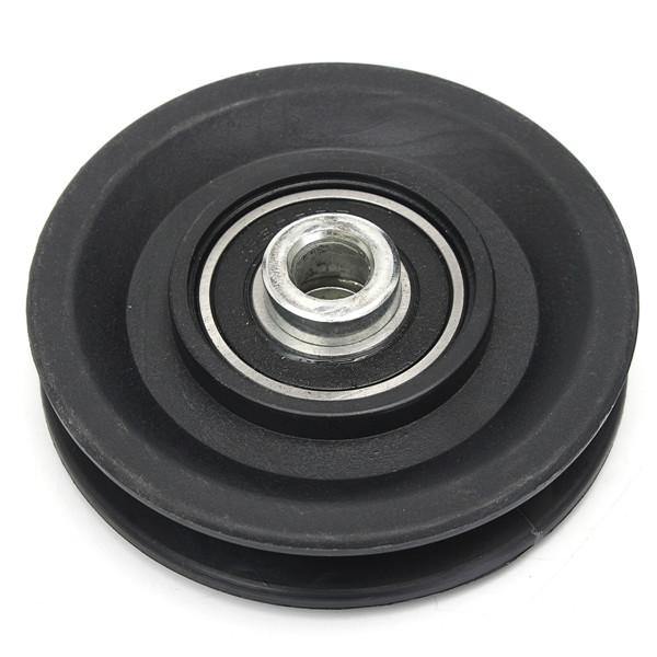 90mm Nylon Bearing Pulley Wheel 3.5" Cable Gym Fitness Equipment Part - MRSLM