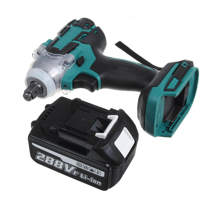 288VF 1/2'' 800NM 22800mAh Electric Cordless Brushless Impact Wrench With 1/2 Battery - MRSLM