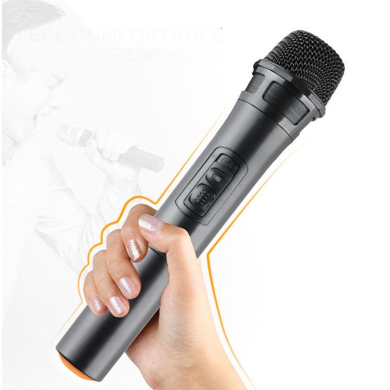 2 Channel 50Hz-15KHz Pro UHF Wireless Microphone System Cordless Mic + Receiver - MRSLM