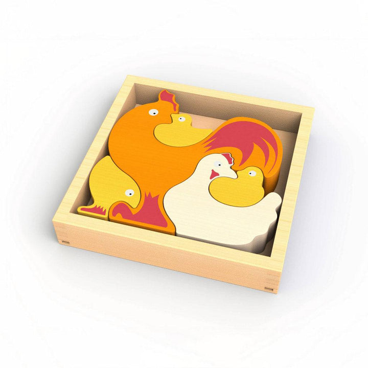 Chicken Family Puzzle - MRSLM