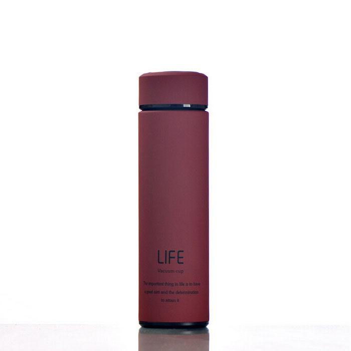 500ml Fashional Stainless Steel Travel Mug Thermos Vacuum Flask Cup Bottle Gift - MRSLM