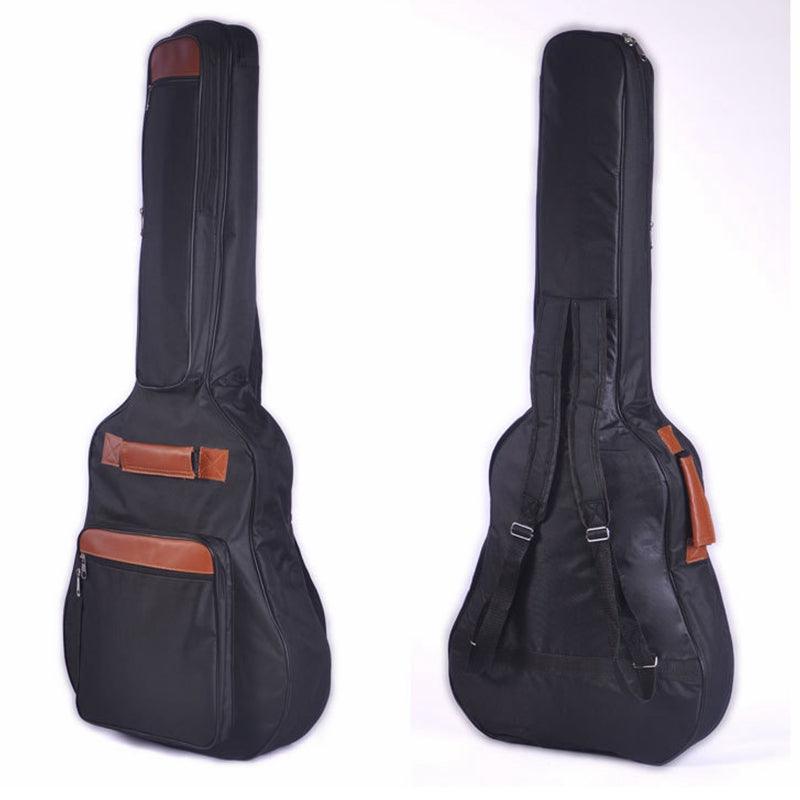 40/41 Inch Thickened 8mm Double Shoulder Straps Padded Oxford Fabric Waterproof Acoustic Guitar Bag - MRSLM