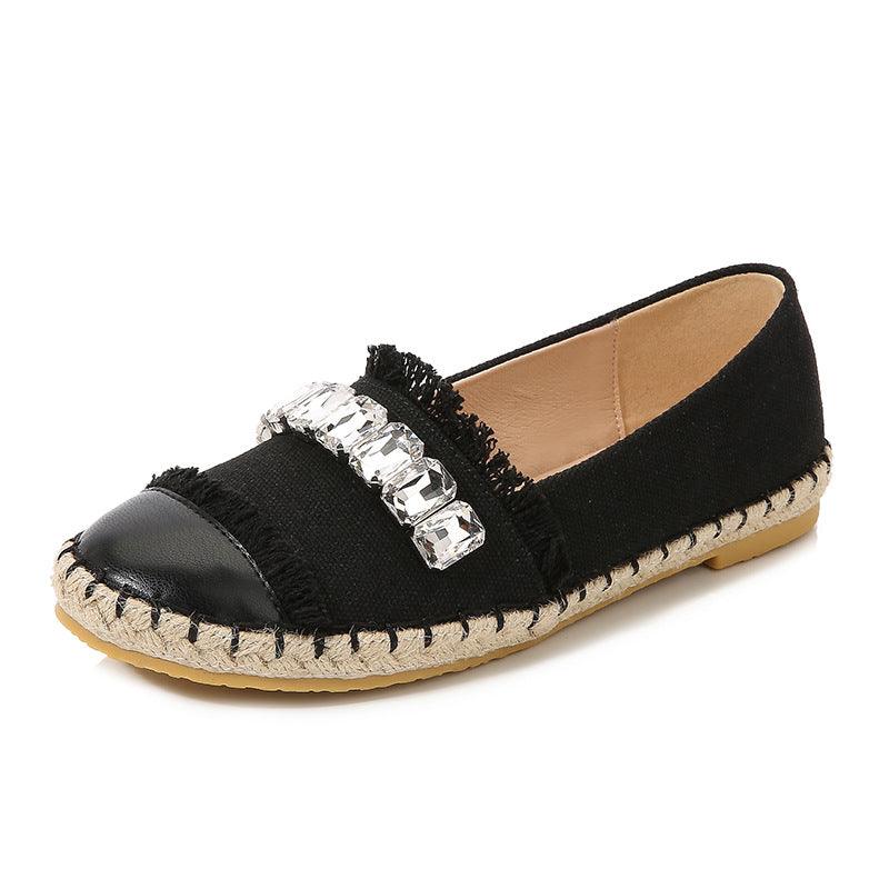 Women's Shoes Are Casual And Round-toe Flat Women's Single Shoes - MRSLM